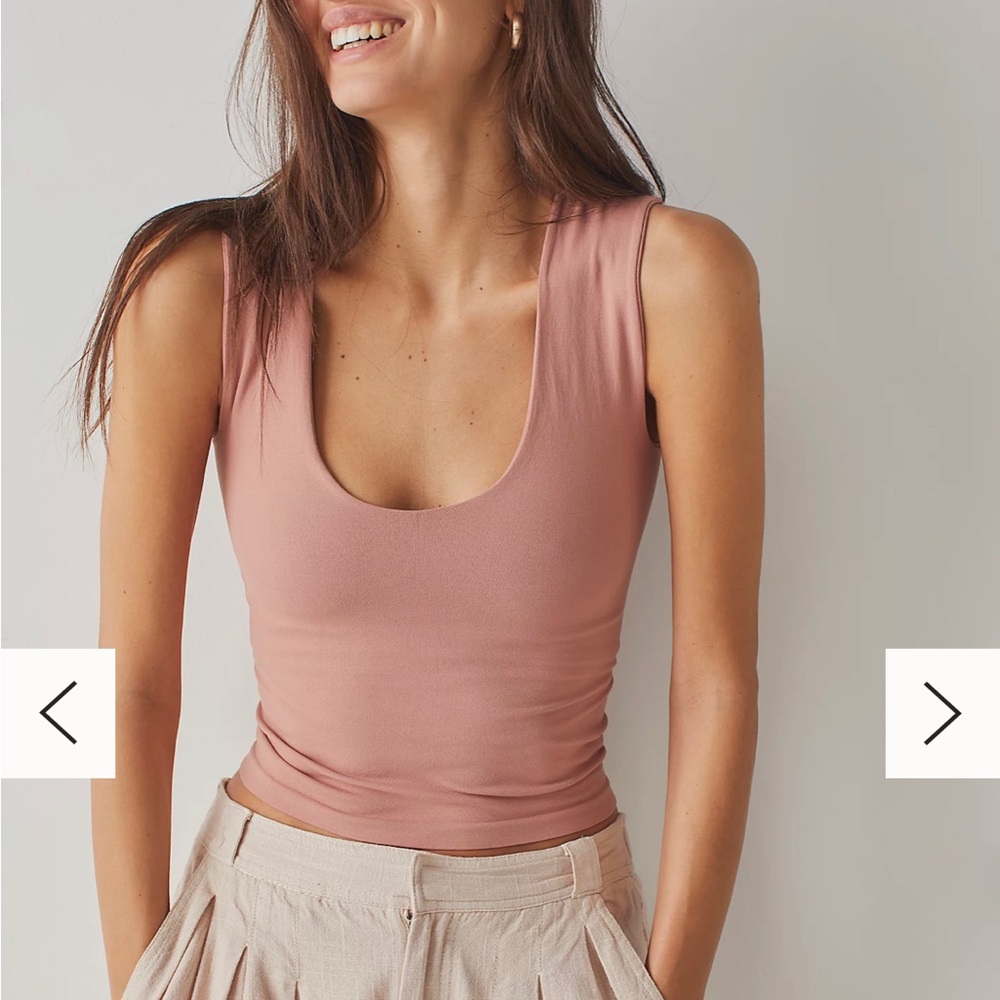 Free People Clean Lines Muscle Tank
